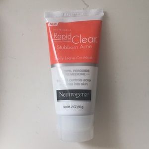 Rapid Clear Stubborn acne Neutrogena mask